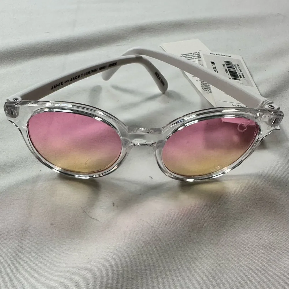 NWT Janie and Jack Unisex Baby/Toddler Iridescent Sunglasses
